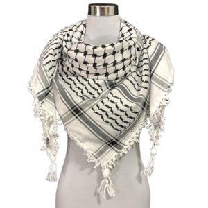 unisex Scarf Keffiyeh Shemagh Arab Original Authentic Quality
